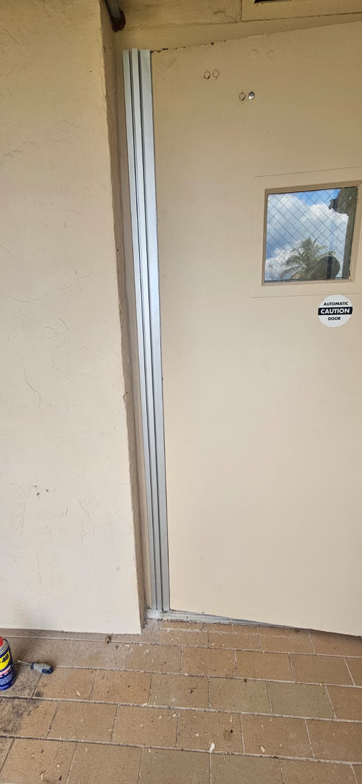 Beachfront Building Door Kept Sagging No Matter How Many Times the Hinges Were Replaced, Hallandale Beach