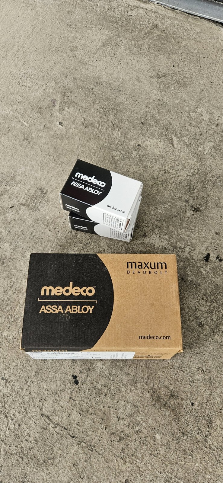 Medeco High Security Commercial Lock Change: Maxum Deadbolt and Keyed-Alike Cylinders, Dania Beach photo 2